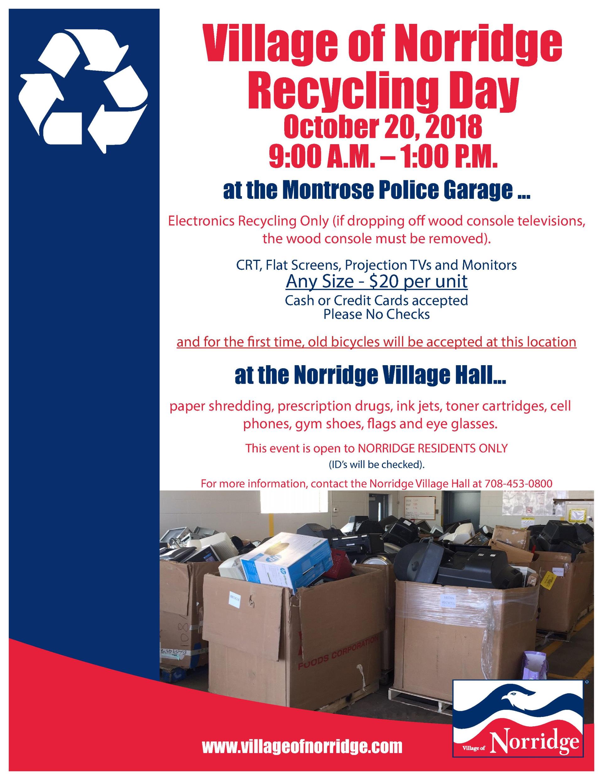 20180923_Village_of_Norridge_Recycle_Event_Flyer