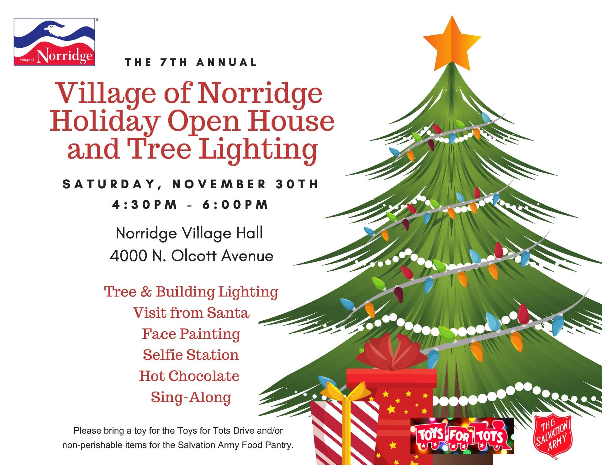 VIllage of NorridgeHoliday Open House  Tree Lighting (7)